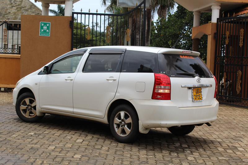 Vehicle available for hire from Airport Transfers Entebbe