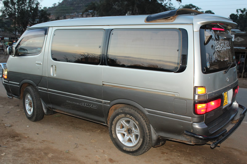 Vehicle 5 available for hire